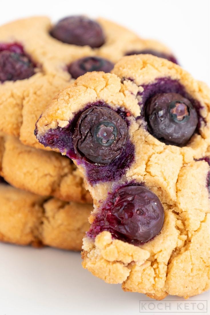 Chewy Keto Blueberry Cookies Image #1