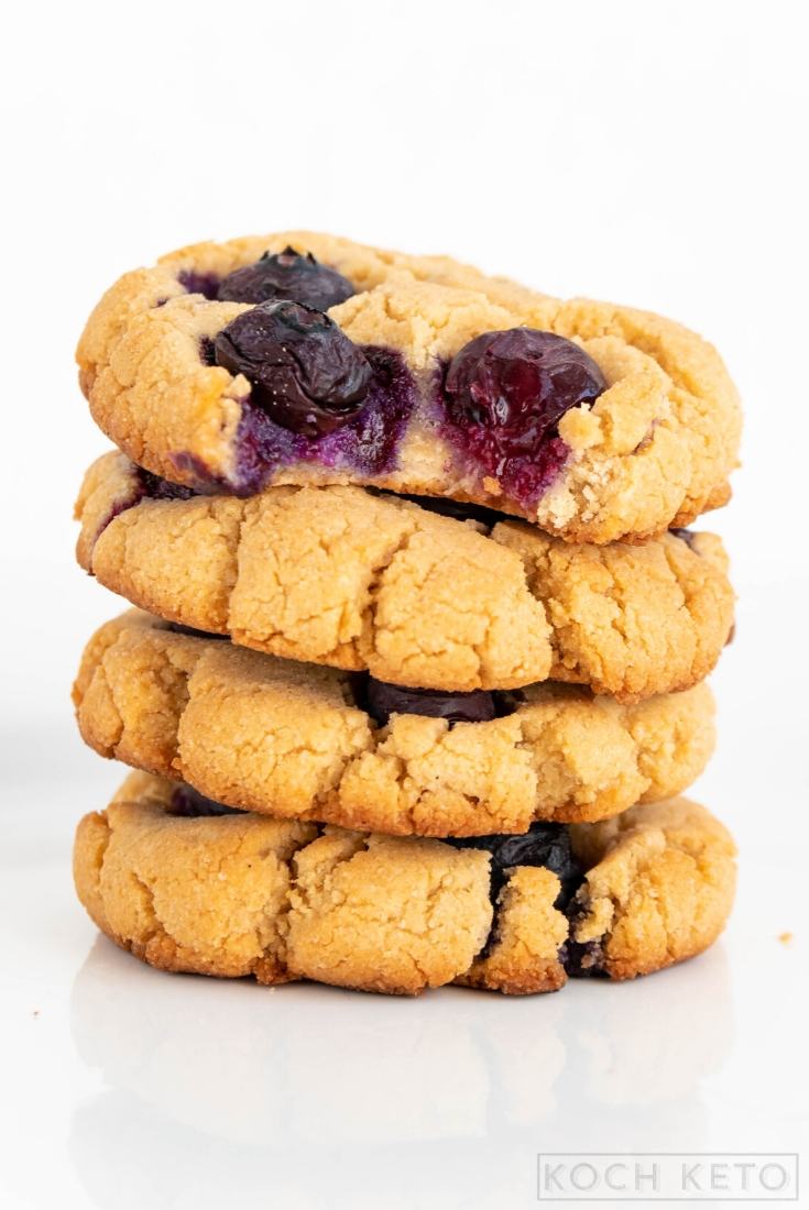 Chewy Keto Blueberry Cookies Image #2
