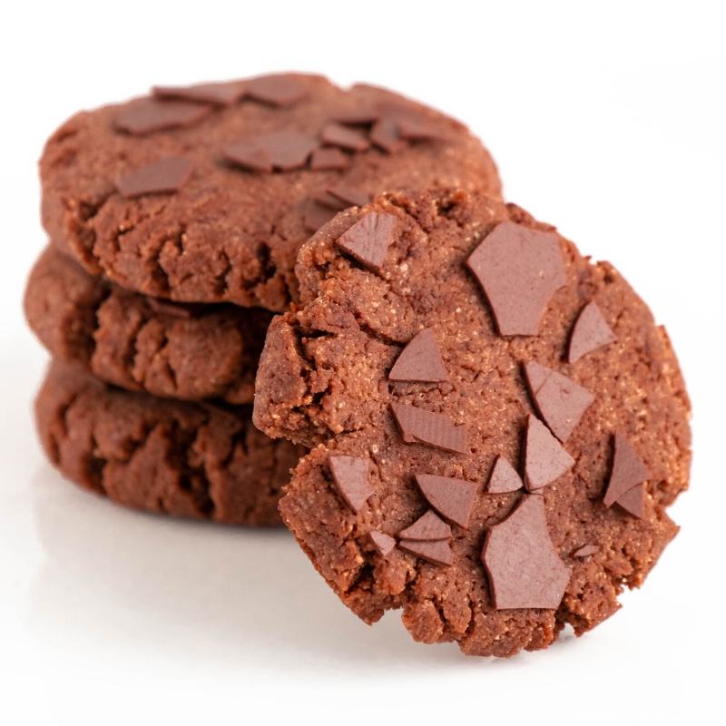 Chewy Keto Chocolate Cookies Mobile Featured Image