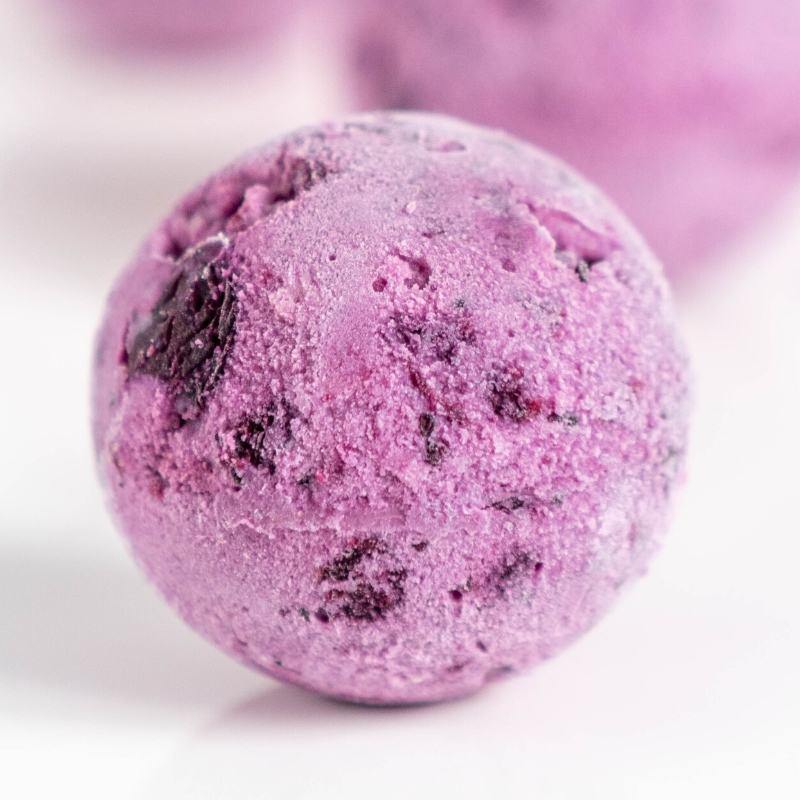 Keto Blueberry Cheesecake Fat Bombs Mobile Featured Image
