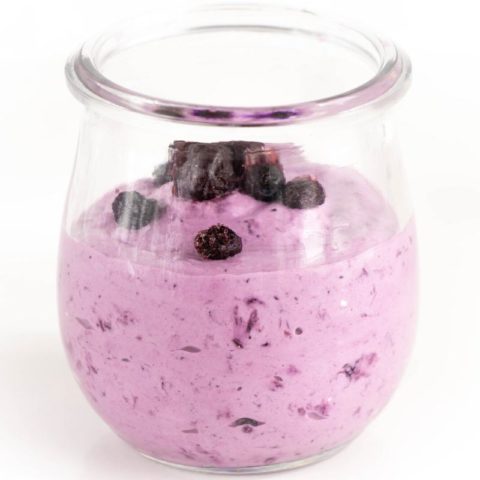 Keto Blueberry Mousse