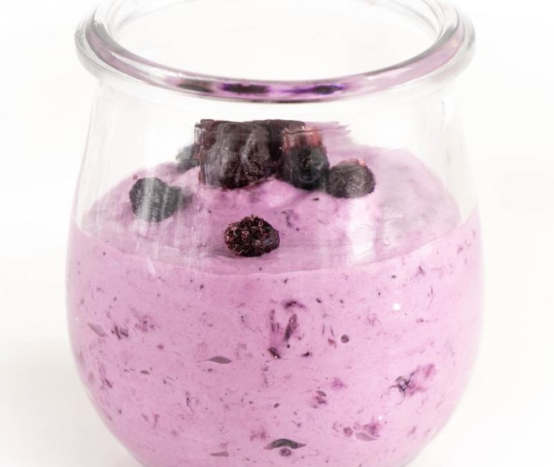 Keto Blueberry Mousse