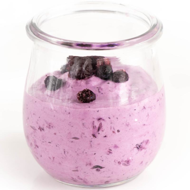 Keto Blueberry Mousse Mobile Featured Image