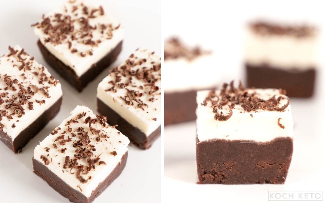 Keto Brownie Cheesecake Fat Bombs Desktop Featured Image