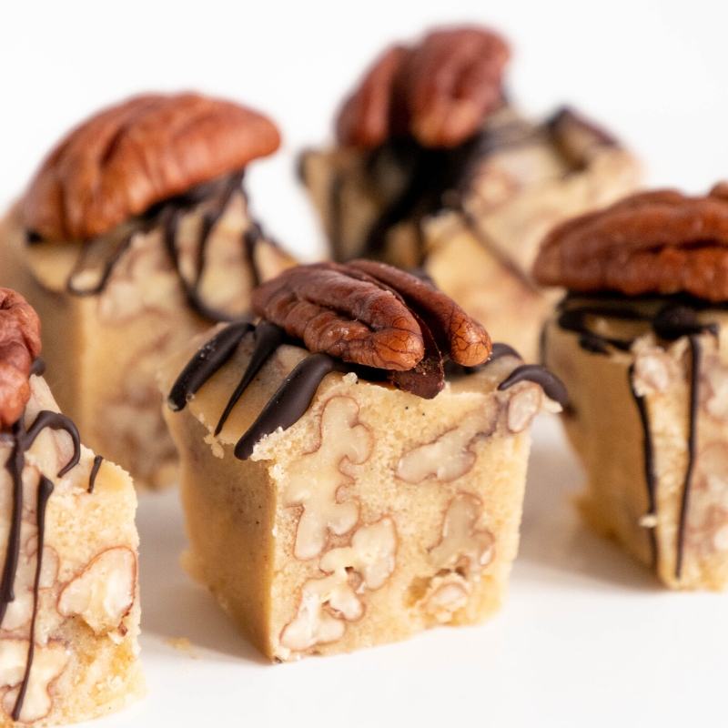 Keto Butter Pecan Fat Bombs Mobile Featured Image