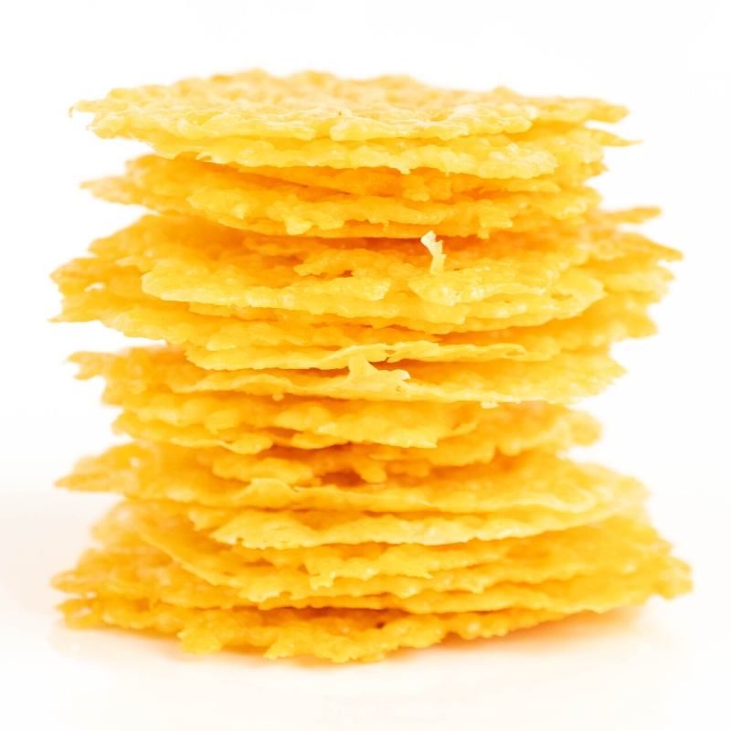 Keto Cheese Crisps Mobile Featured Image