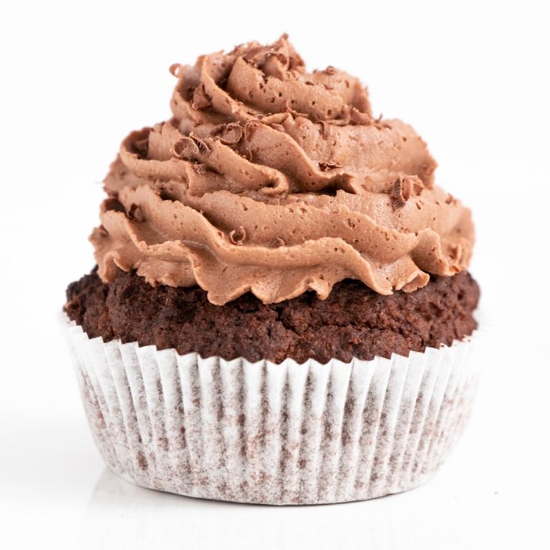 Keto Chocolate Cupcakes With Chocolate Buttercream Frosting Mobile Featured Image