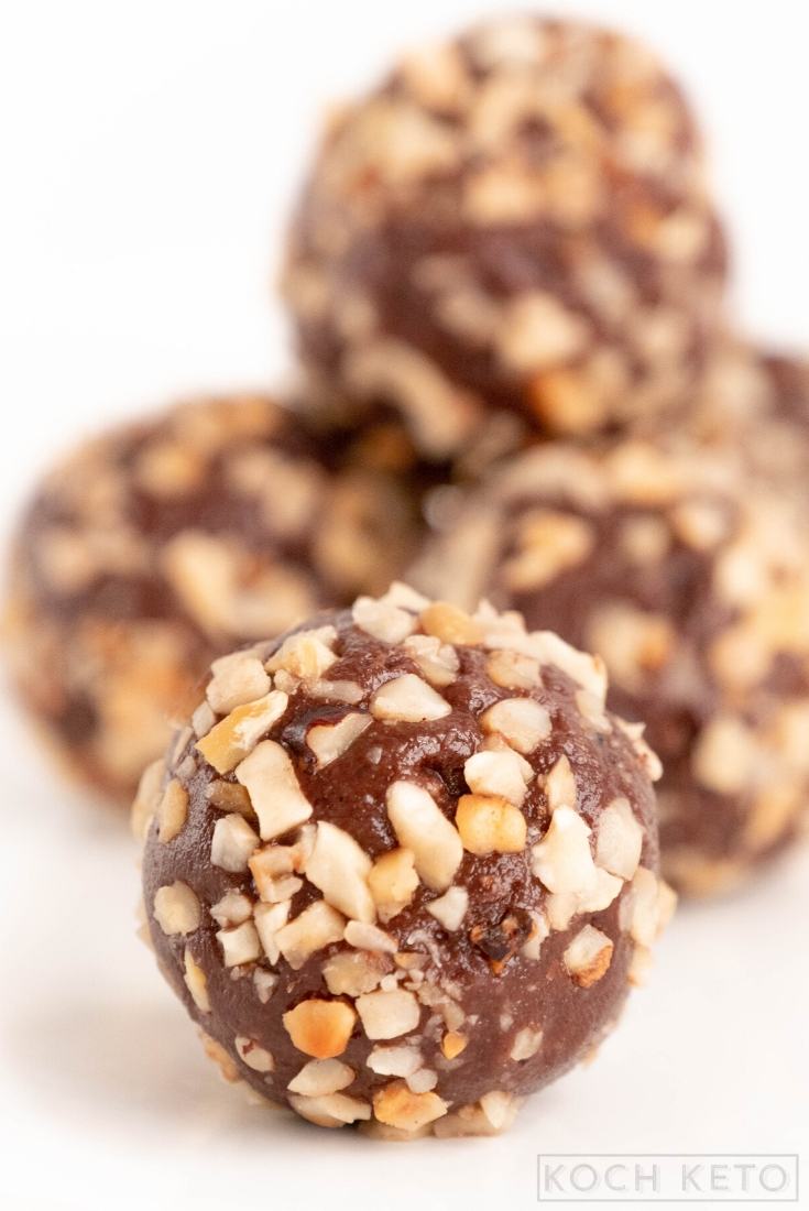 Keto Chocolate Hazelnut Fat Bombs Image #1