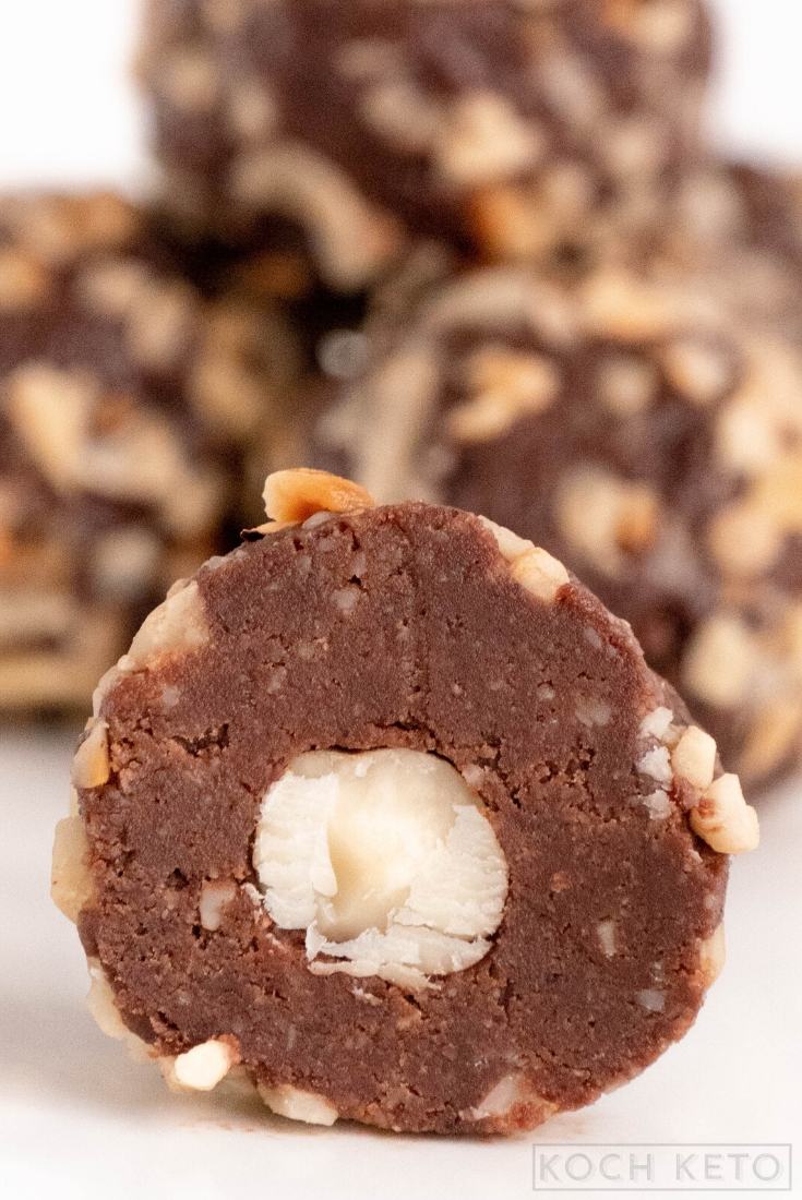 Keto Chocolate Hazelnut Fat Bombs Image #2