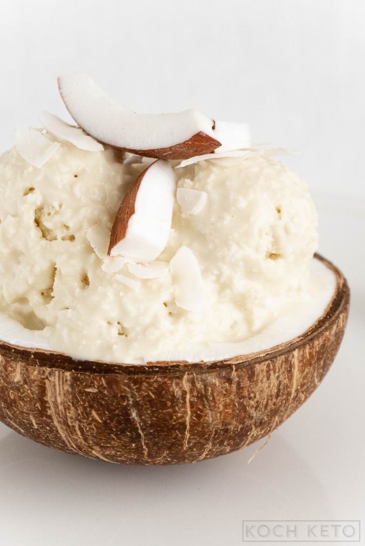 Keto Coconut Ice Cream Image #2