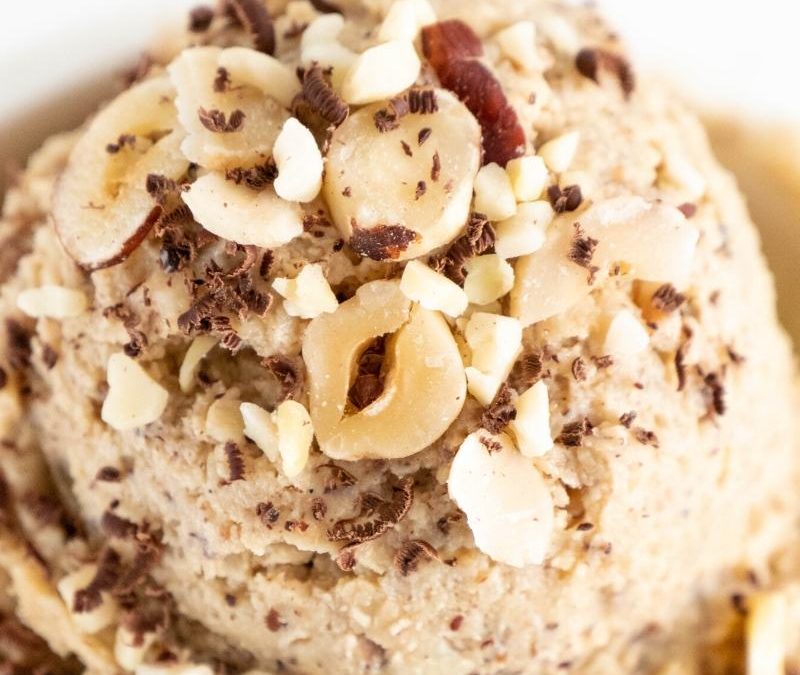 Keto Hazelnut Ice Cream