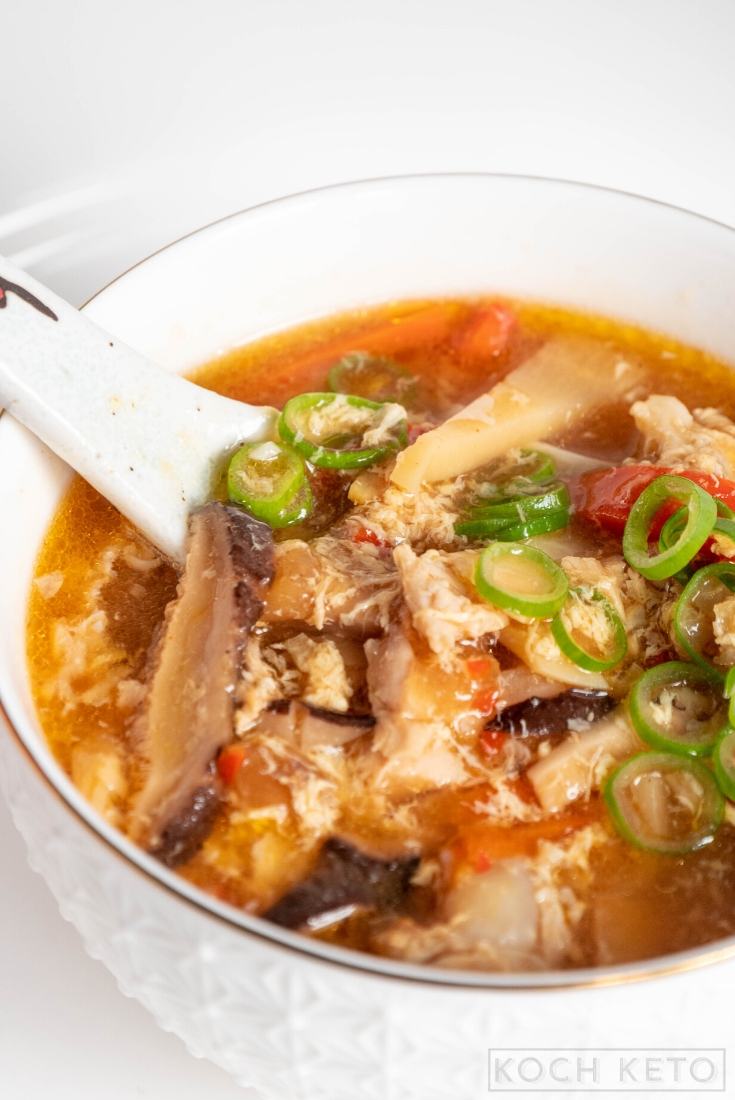 Keto Hot And Sour Soup Image #1