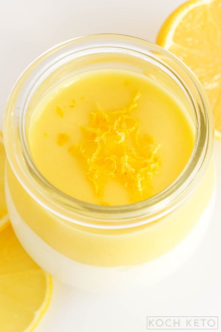 Keto Lemon Curd Cheesecake In A Jar Image #1