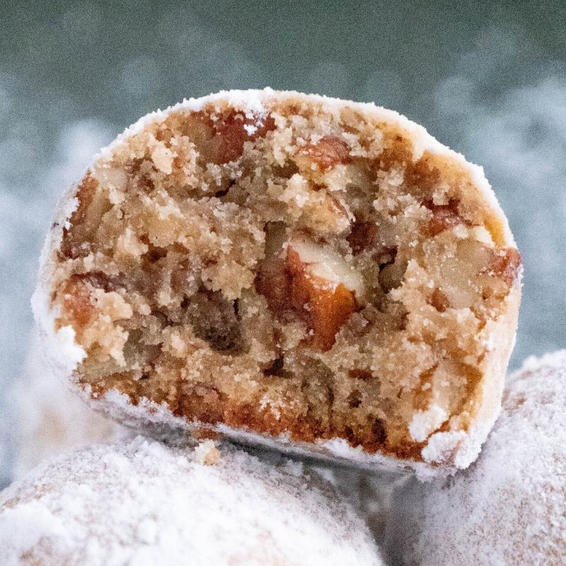Keto Pecan Snowball Cookies Mobile Featured Image