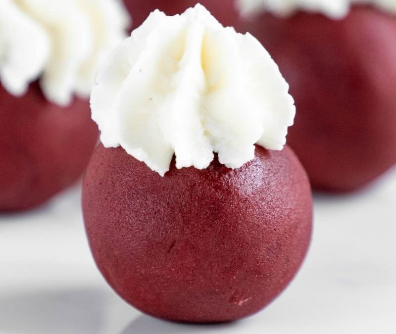 Keto Red Velvet Bites