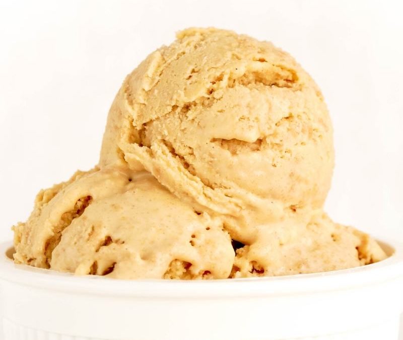 Keto Salted Caramel Ice Cream