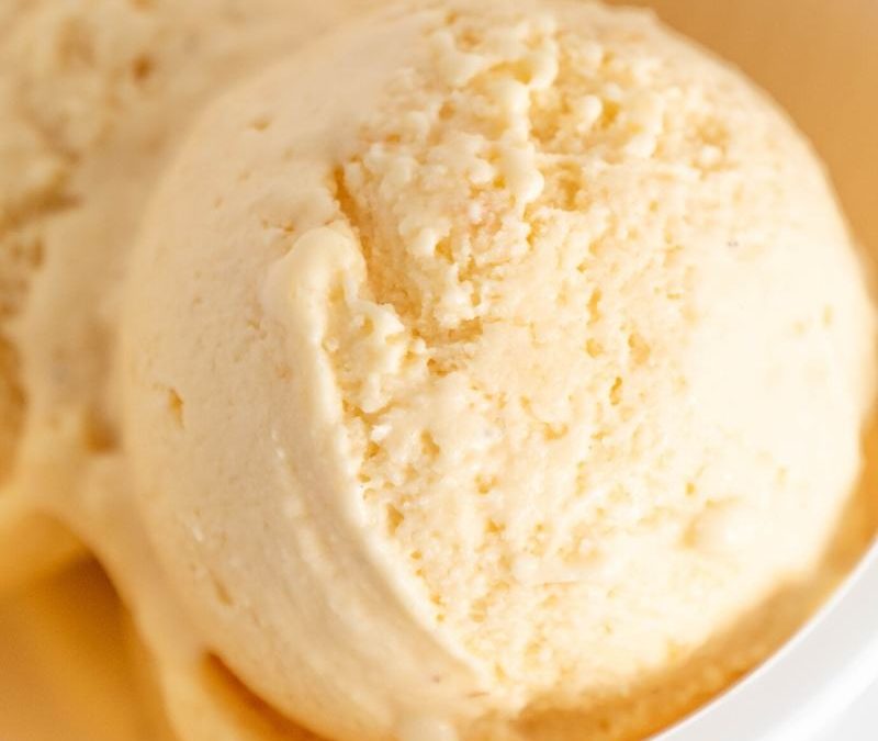 Keto Vanilla Ice Cream