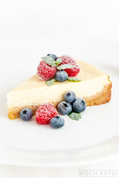 Sugar Free Keto Cheesecake Recipe | Koch Keto