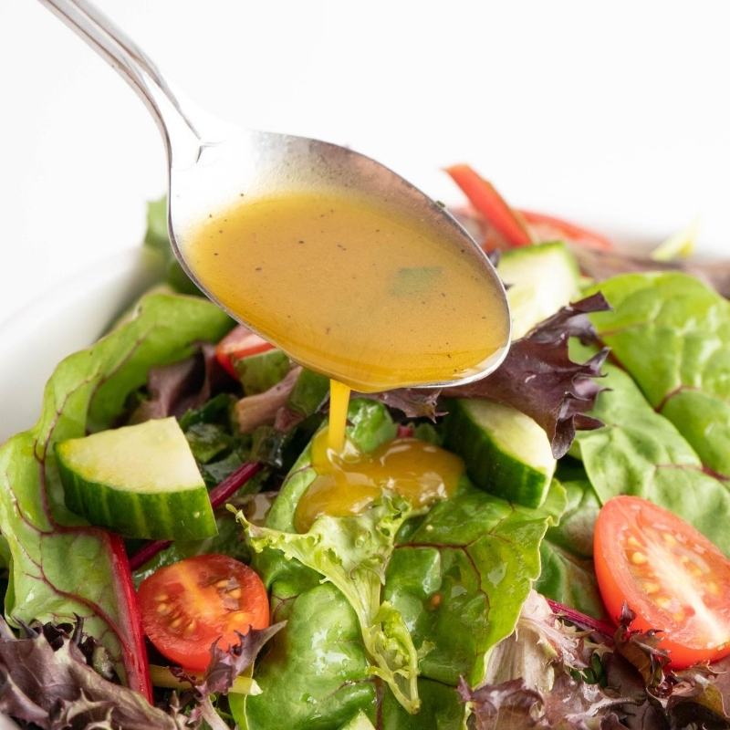 Keto Apple Cider Vinegar Salad Dressing Mobile Featured Image
