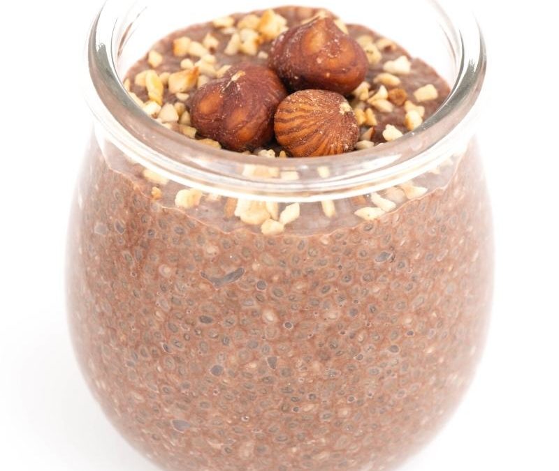 Keto Chocolate Chia Pudding