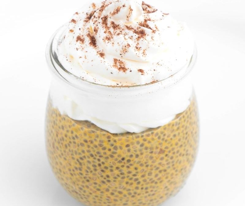 Keto Pumpkin Spice Chia Pudding