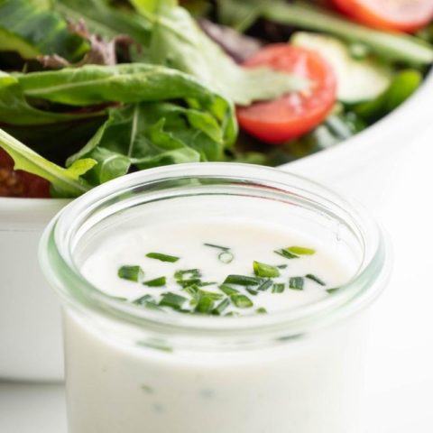 Keto Yogurt Salad Dressing