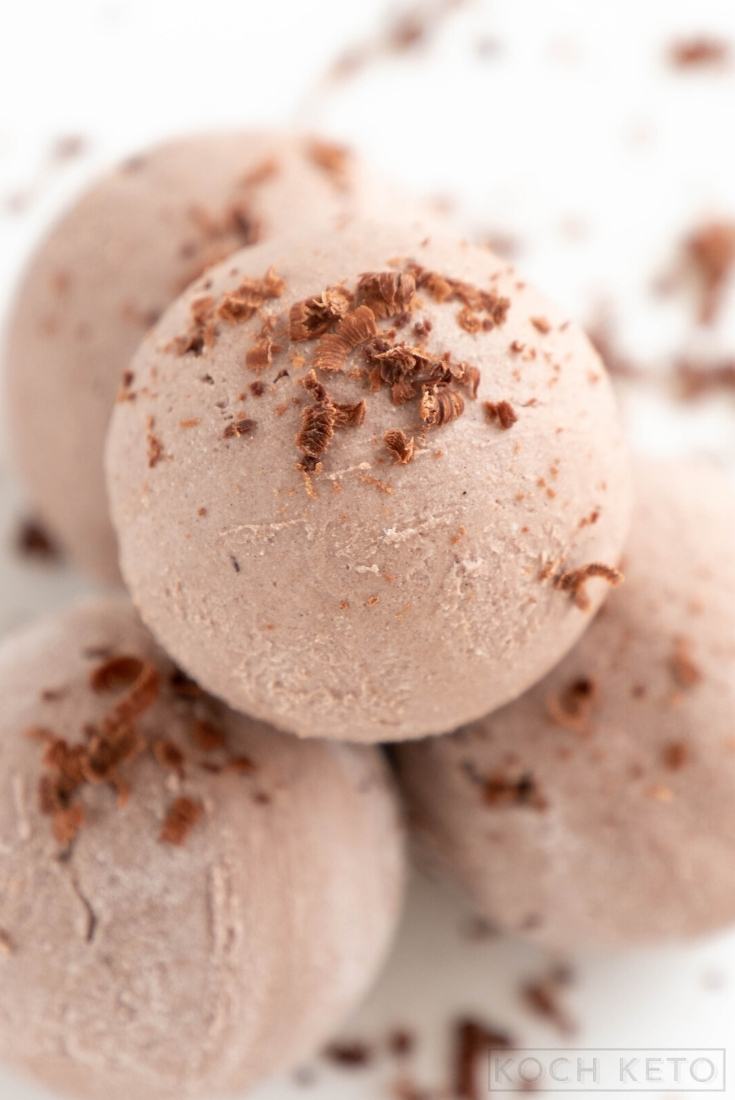 Frozen Keto Chocolate Fat Bombs Image #1