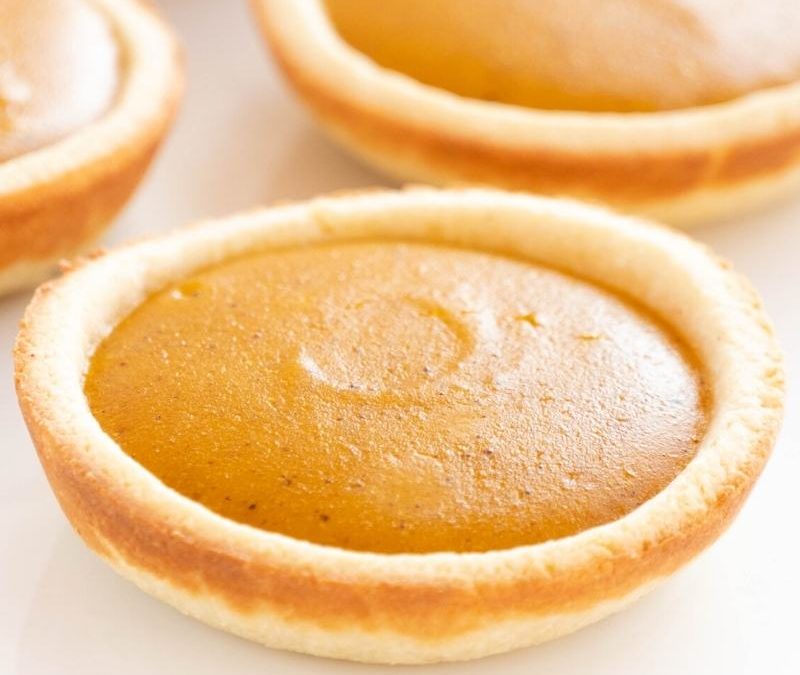 Mini Keto Pumpkin Pies