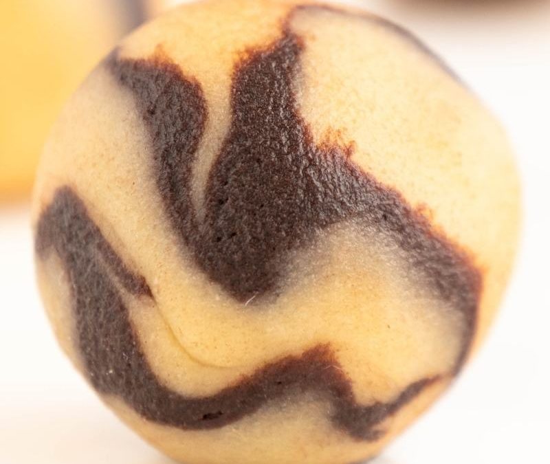 Keto Marbled Vanilla & Chocolate Fat Bombs