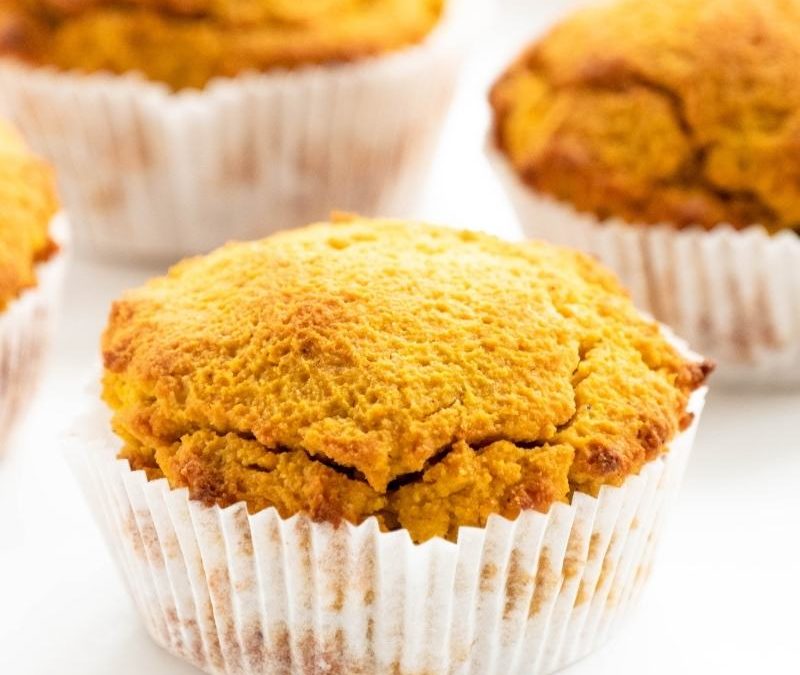 Keto Pumpkin Spice Muffins